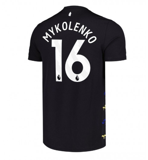 Moške Nogometnih dresov Everton Vitaliy Mykolenko #16 Tretji 2025-26 Kratki rokavi Moške Nogometnih dresov Everton Vitaliy Mykolenko #16 Tretji 2025-26 Kratki rokavi